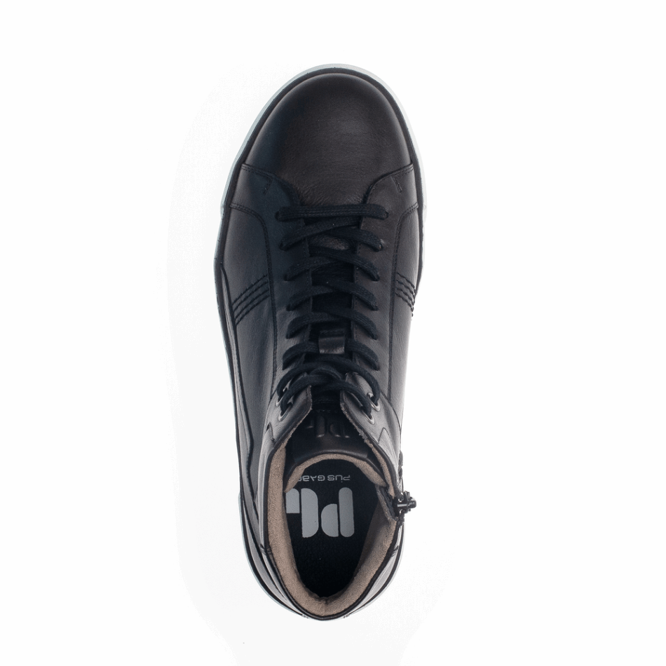 Gabor Noir | Baskets Montantes Exclusives Pour Hommes